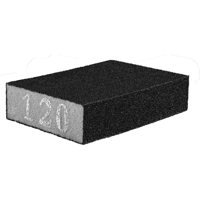 Topex 55h918 spugna abrasiva 70 0 x 25 x 100 mm, k120 ds