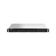 Qnap ts-464u-rp nas rack (1u) intel® celeron® n5095 8 gb ddr4 0 tb qnap turbo system alluminio, nero - TS-464U-RP-8G