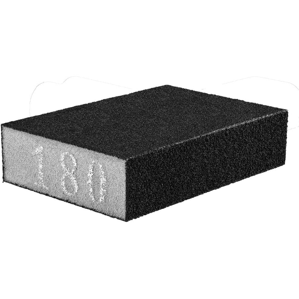 Topex 55h920 spugna abrasiva 70 0 x 25 x 100 mm, k180 ds