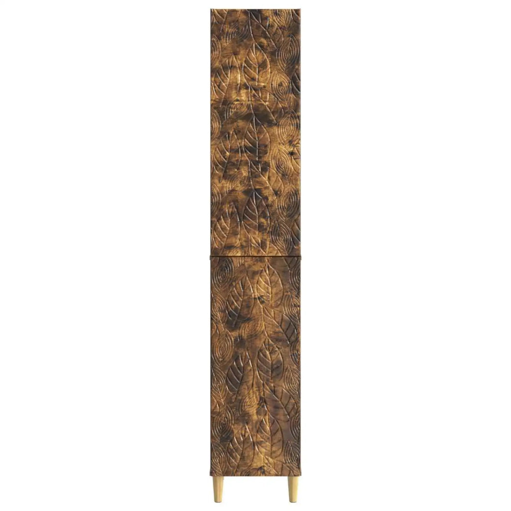 Set di armadi 2 pcs Rovere Fumo Legno ingegnerizzato 3416714