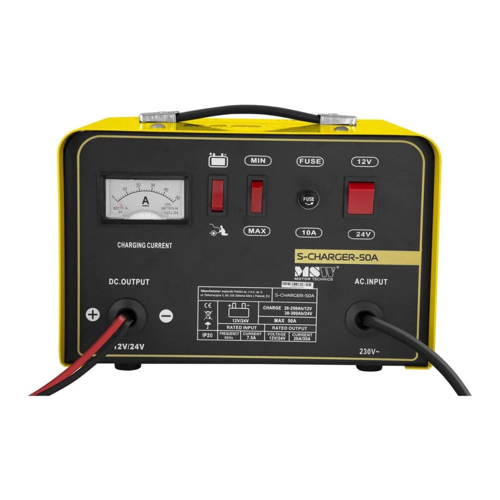 Caricabatterie per auto - Avviatore di emergenza - 12/24 V - 20/30 A 14_0000908