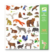 160 Adesivi Fauna,Djeco,eta 4-7 anni