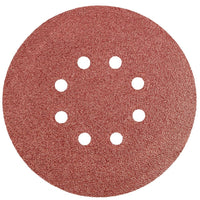 Topex 55h946 disco levigante con on velcro 150 mm k60 5 pezzi ds