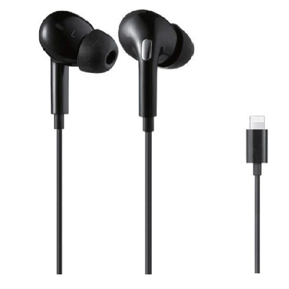 Trade Shop - Auricolari In Ear Cuffie Connettore Lightning Iphone Ipad Ipod Bluetooth Au-ln02 -