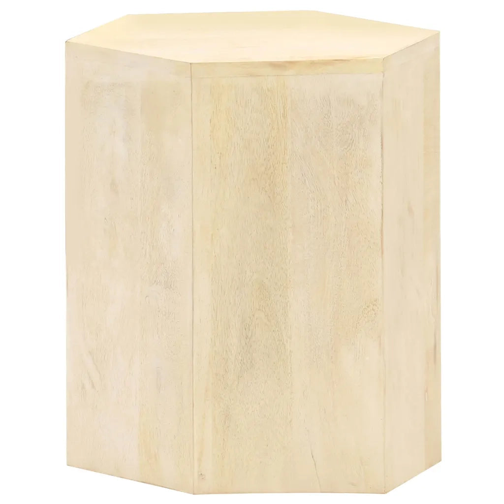 Set Tavolini da Salotto 3 pz in Legno Massello di Mango