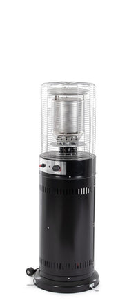 Scaldapatio a Gas  Ø46x135 cm in Acciaio Colonna Nero