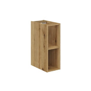 Mobile da bagno VANO – Finitura in rovere – L20 × P57 × H39 cm – Da appendere