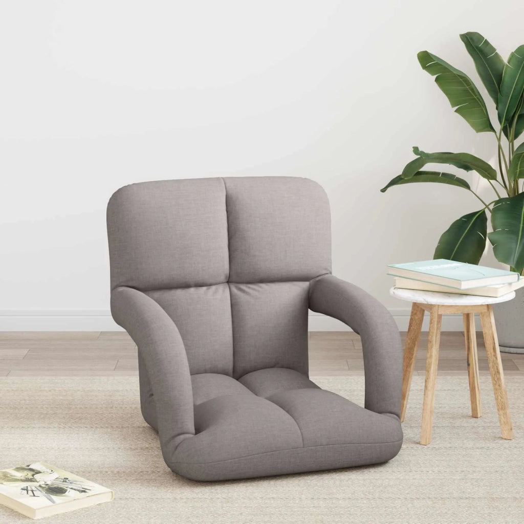 Sedia a pavimento regolabile Tortora 58 x 62 x 58 cm Tessuto 42028129