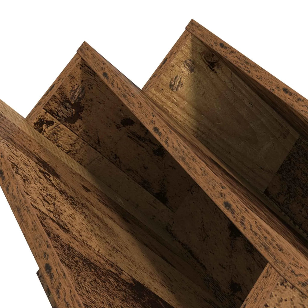 Scaffale per riviste Legno vecchio 65 x 53 x 28,5 cm CFW5605744