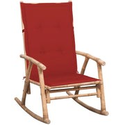 Sedia a Dondolo con Cuscino in BambÃ¹ cod mxl 75971