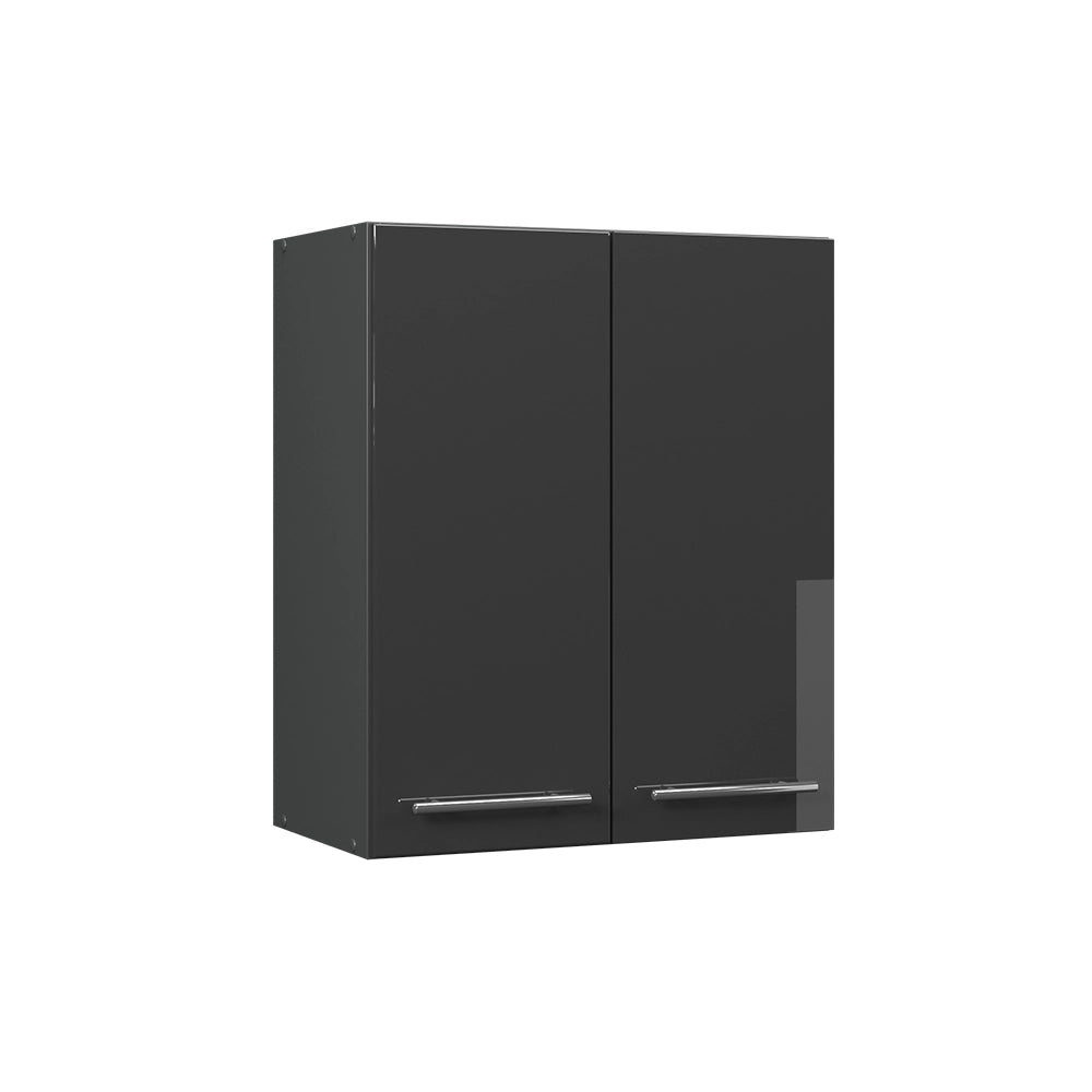Vicco Pensile da cucina Antracite lucido 60 cm