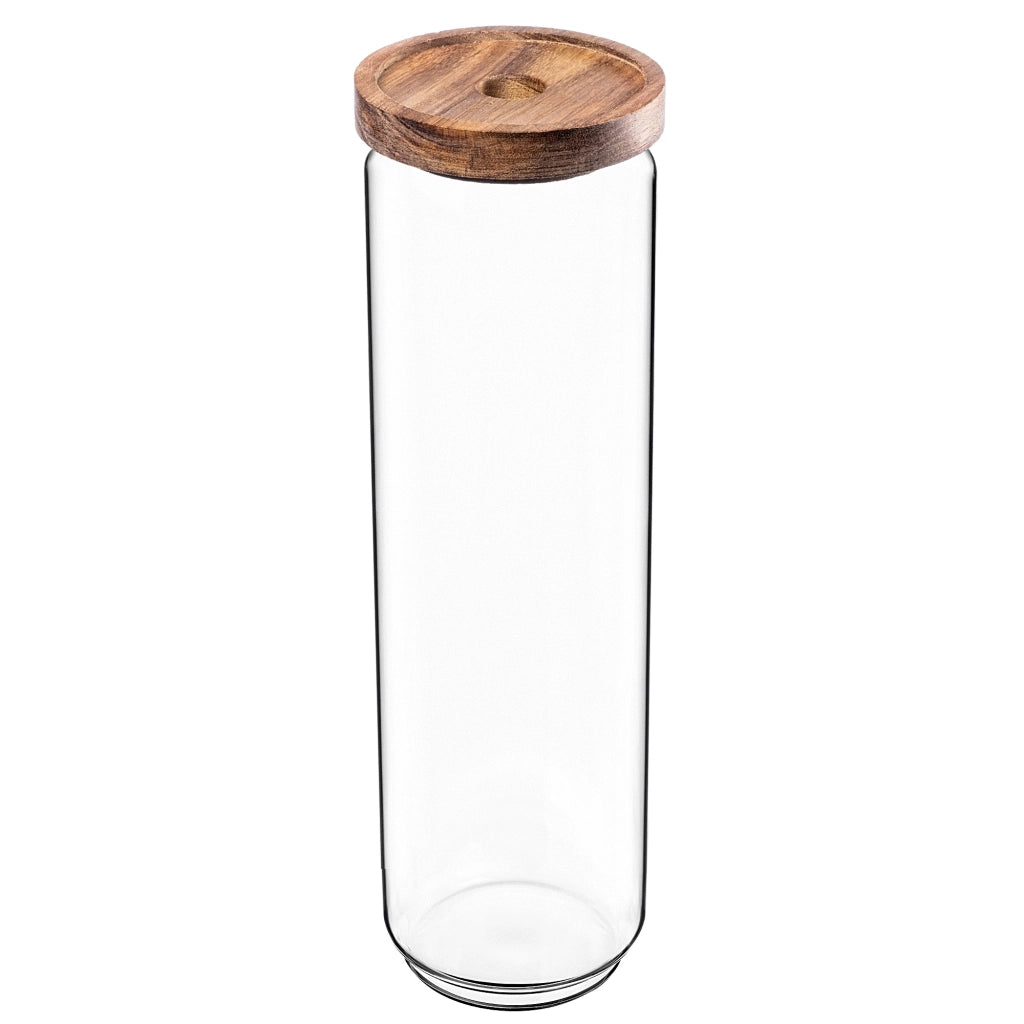 KADAX 3 contenitori per alimenti in vetro per pasta e spaghetti con coperchio, barattolo da 1550 ml