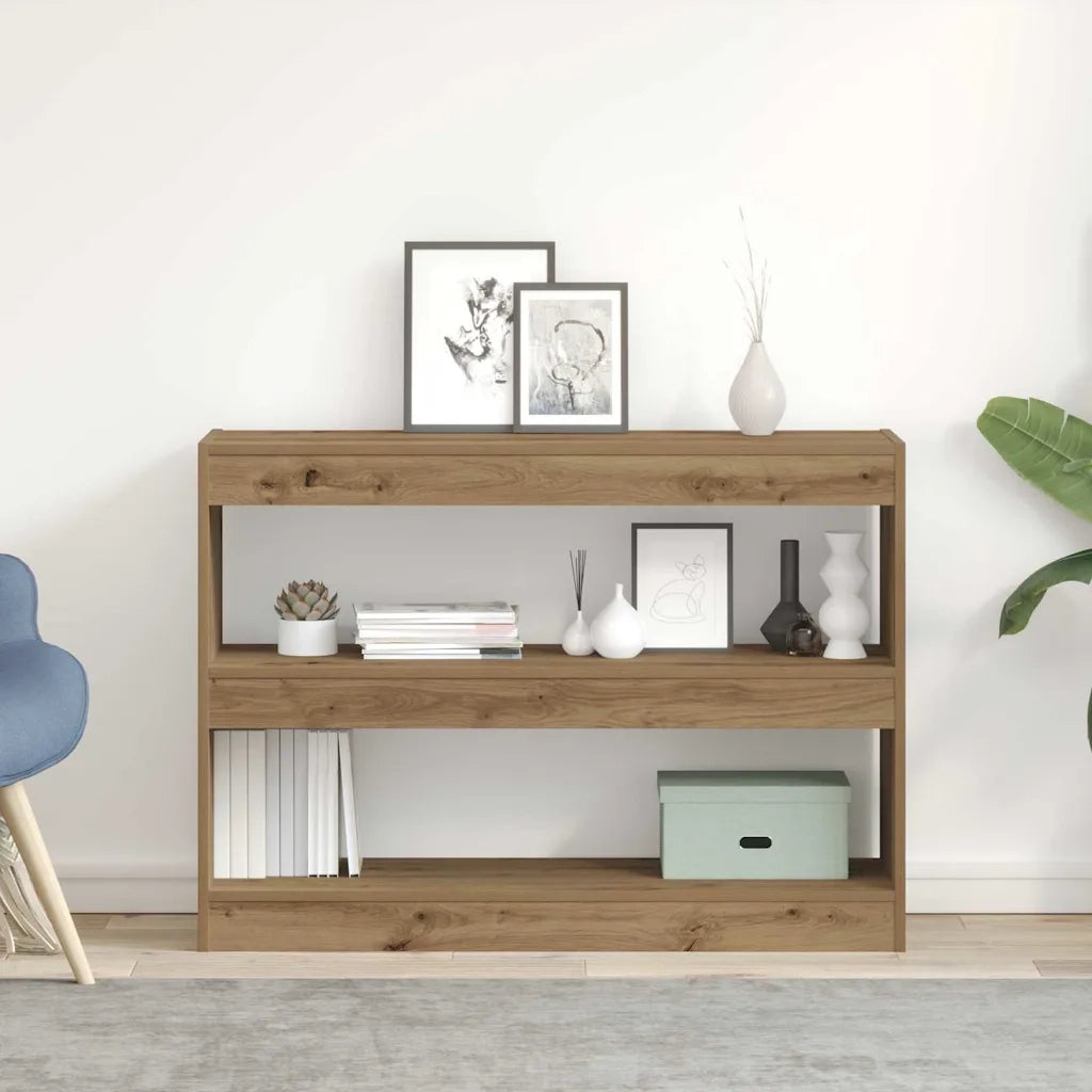 Libreria rovere artigianale 100 x 30 x 72 cm Legno multistrato 862722