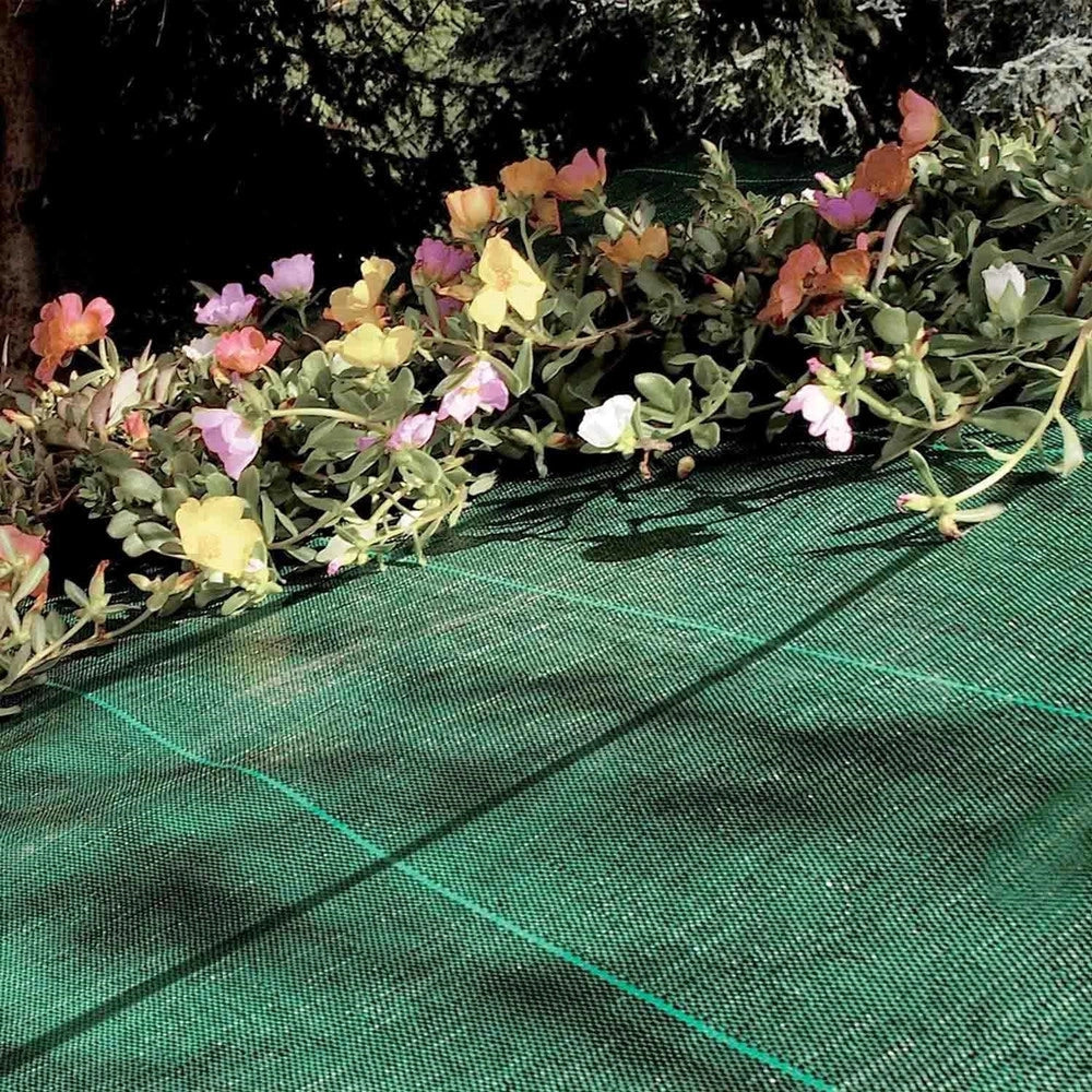 Trade Shop - Rete Telo Pacciamatura Anti Erba Per Orto Giardino Serra 1.5x10 Mt Resistente 222252 -