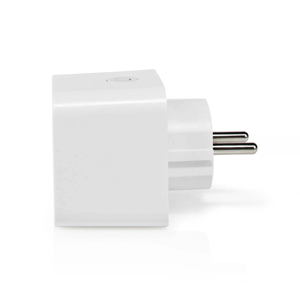 SmartLife Wi-Fi Connected Socket IP21 Wattmetro 3680W Tipo E Francia Bianco Nedis