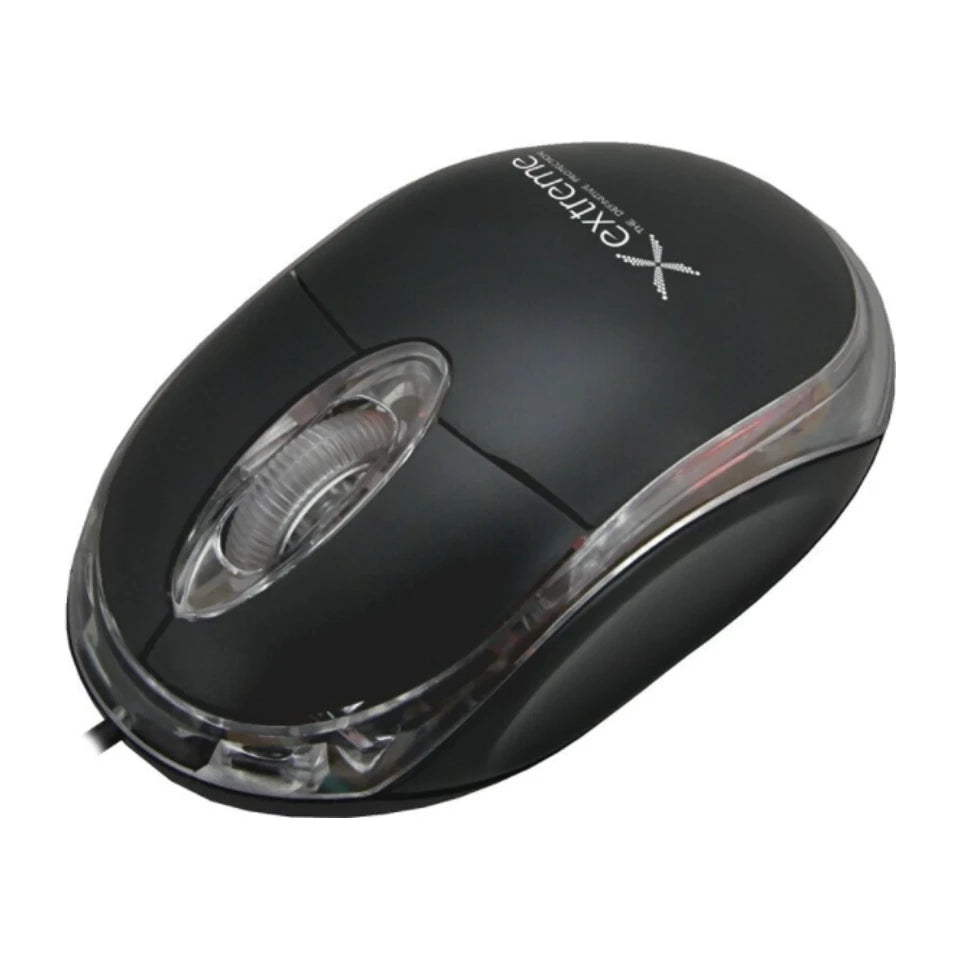 Mouse ottico USB Type-A TITANUM XM102K 1000 DPI ambidestro