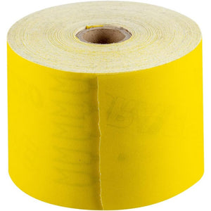 Topex 55h978 carta levigante 115 15 mm, k180, rotolo 50 m ds