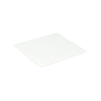 Feltrino adesivo quadrato 100 x 100 mm. - bianco - 1 pz.