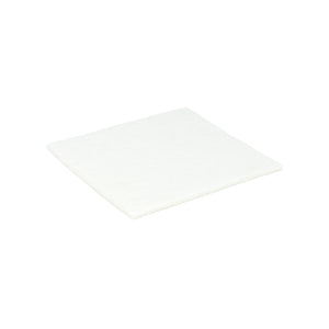 Feltrino adesivo quadrato 100 x 100 mm. - bianco - 1 pz.