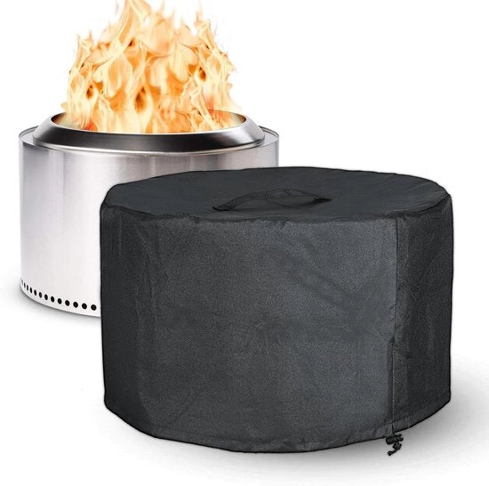 Fornello a Vapore per Esterno - Impermeabile 600D Tessuto Oxford - Compatibile con Fornello a Vapore Solo e Fornello a Vapore Yukon - Nero 69" D x 45 cm