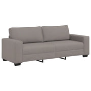 Divano | Divano da soggiorno | Sofa a 3 Posti Tortora 220x77x82 cm in Tessuto