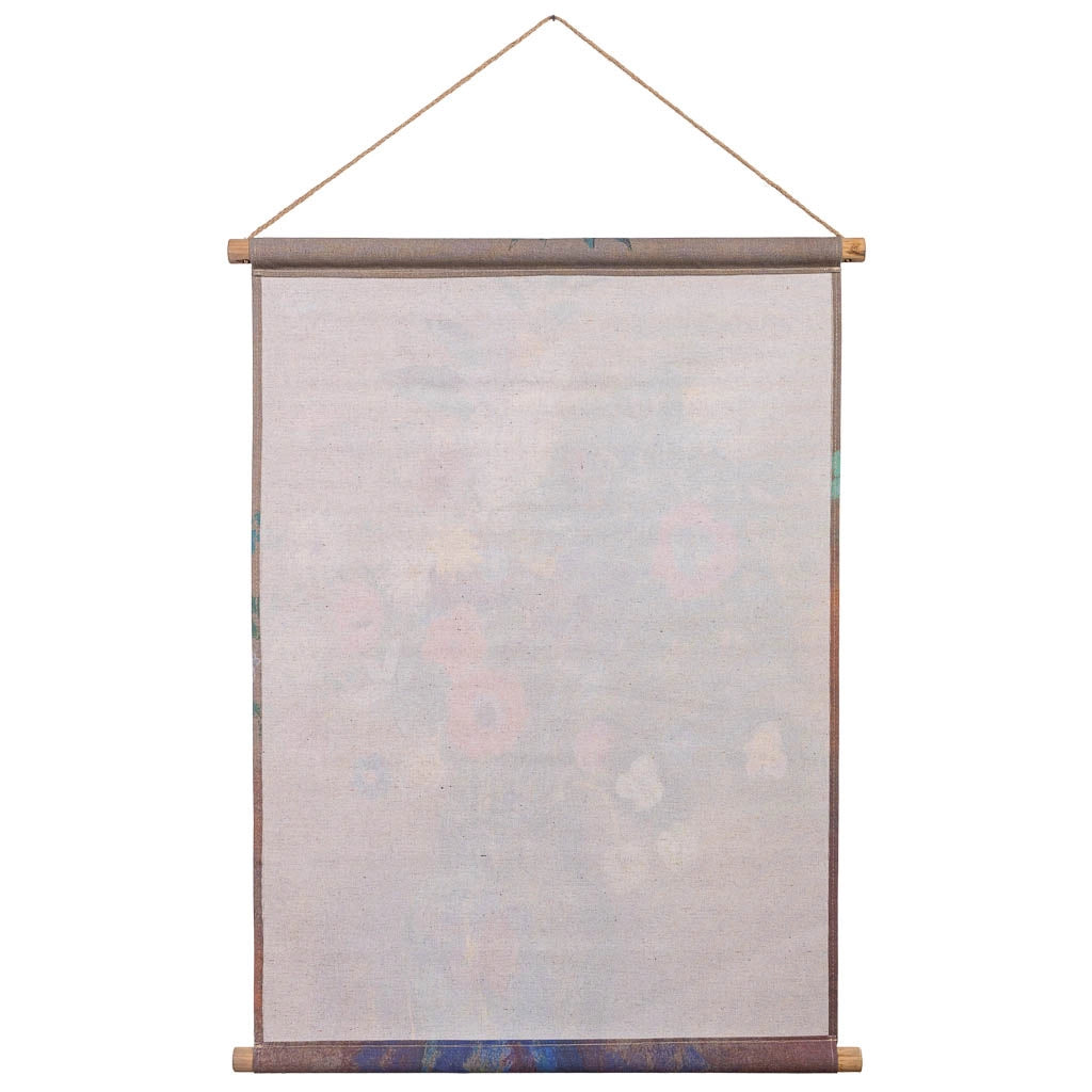 Tela pergamena in tessuto stampato 65x85x1,7h cm