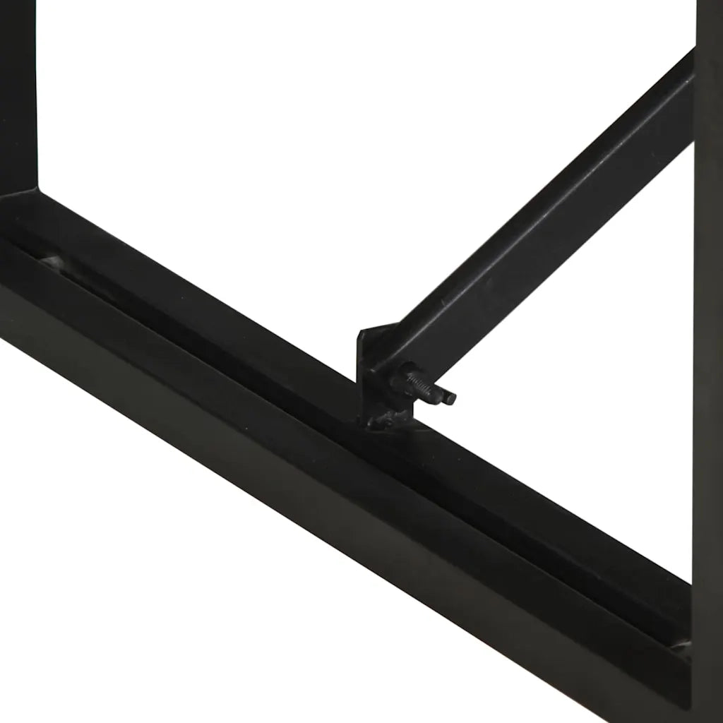 Tavolino 80x40x35 cm in Legno Massello di Mango Grezzo 4016676