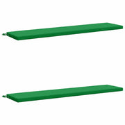 Cuscini per Panchina a 2 Pezzi SOEST 2 pz 100% Poliestere Verde 949179