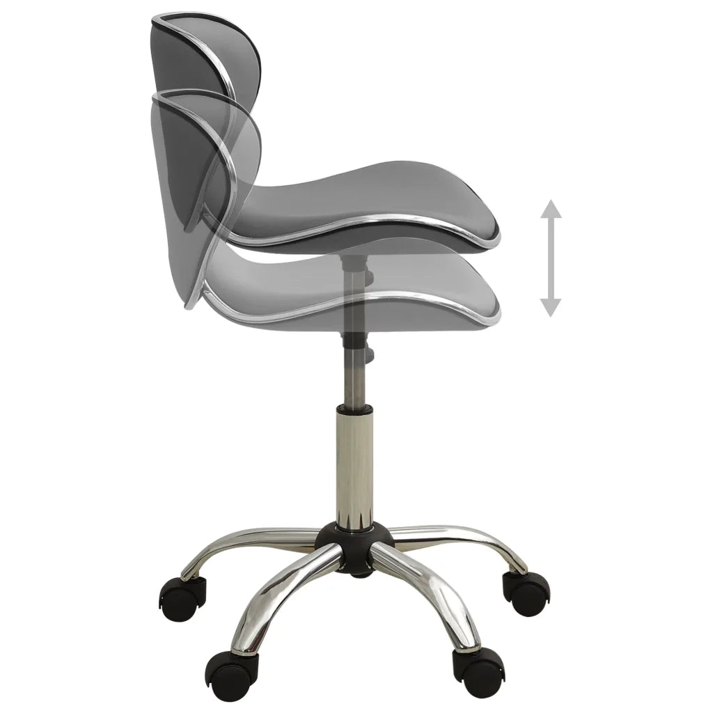 Sedia da Ufficio Grigia in Similpelle cod mxl 58641