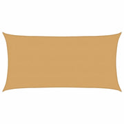 Vela Parasole | Telo Ombra | Vela da ombra 160 g/m2 Rettangolare Sabbia 4x7 m in HDPE
