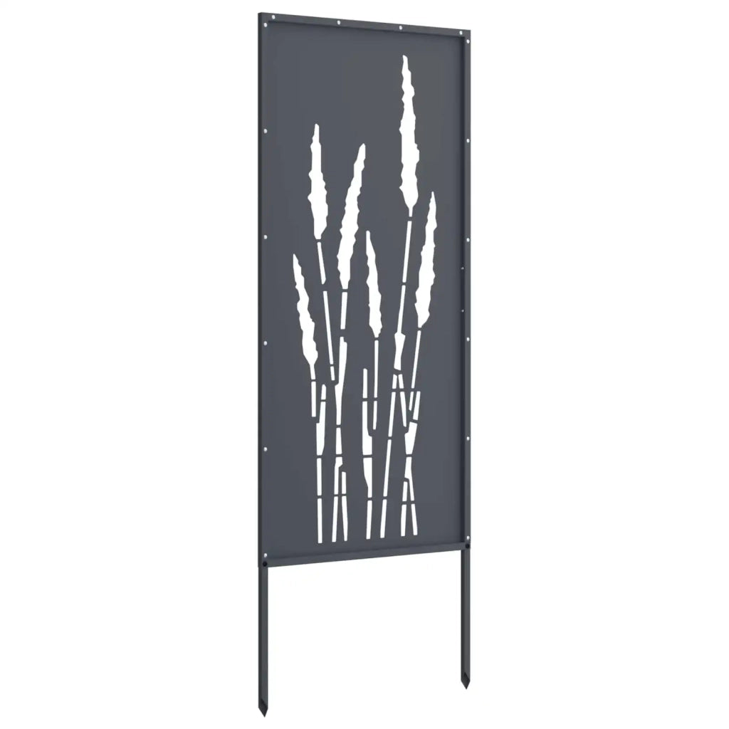 Schermo per privacy in giardino Floreale Antracite 50 x 140 cm 876310