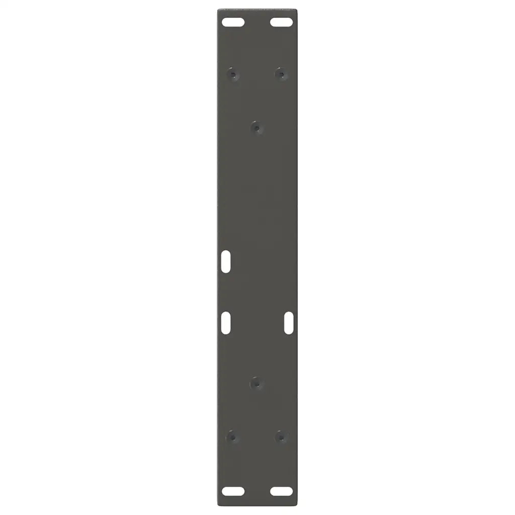 vidaXL Gambe per Tavolino da Caffè a Forma di V 2 pz Antracite 38x(42-43,3) cm Acciaio