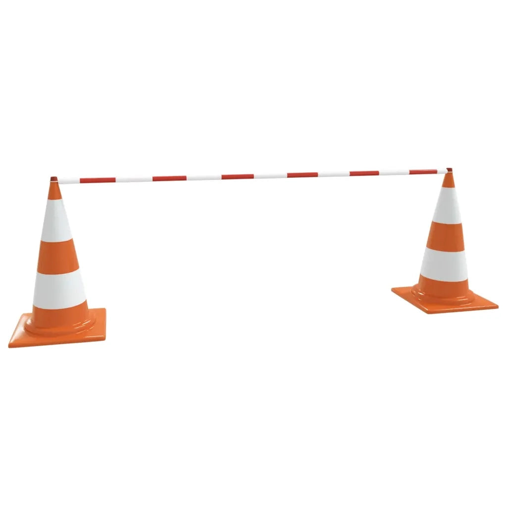 Barre Retrattili per Coni Stradali 10 pz ABS 116-197 cm 153110