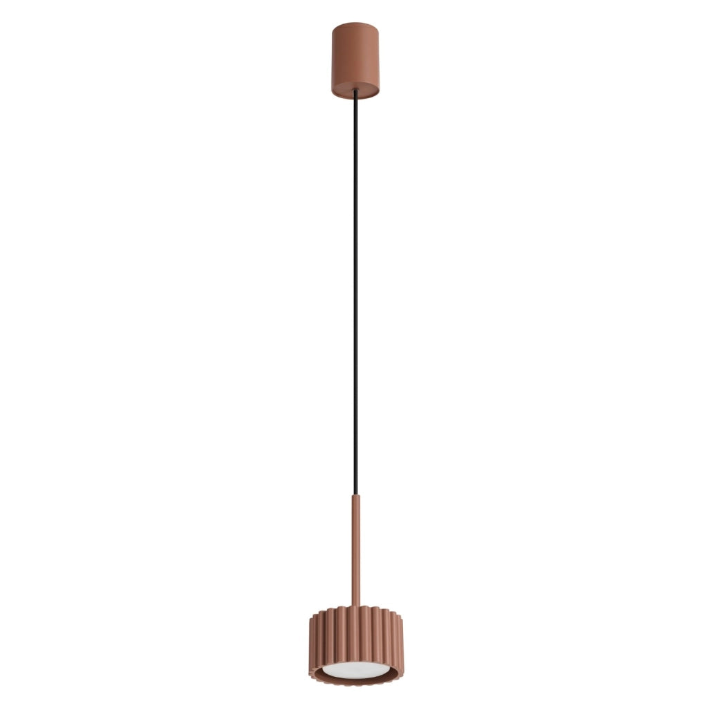Lampada a sospensione AURA 1 moka Gx53