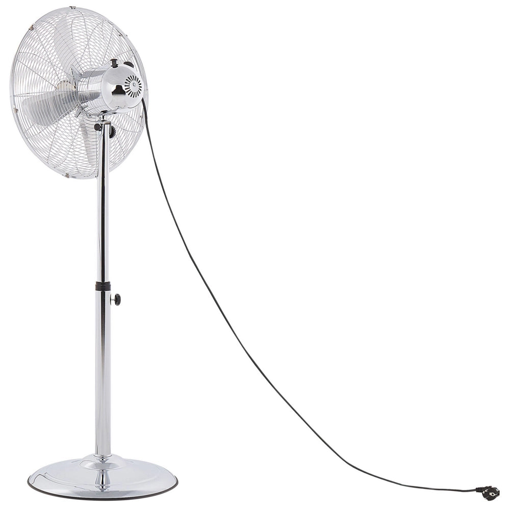 Ventilatore da pavimento in metallo regolabile in altezza in rame da soggiorno Ventilatore da terra Camera da letto moderna
