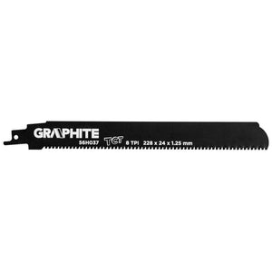 Topex 56h037 lame per sega a gat attuccio hm 228 x 24 x 1.25 mm 8