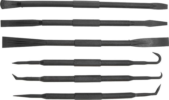 Set di 6 manici per tappo - Doppio lato - ABS - Accessibili aree difficili da raggiungere - O-ring - Accessori di sigillatura.