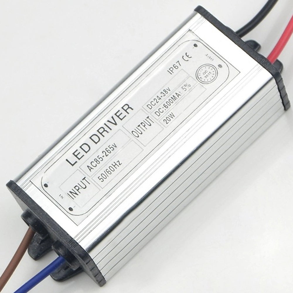 Trade Shop - Alimentatore Driver 220v Da 10w 20w 30w 50w 80w 100w Stabilizzato Fari A Led -  20 Watt