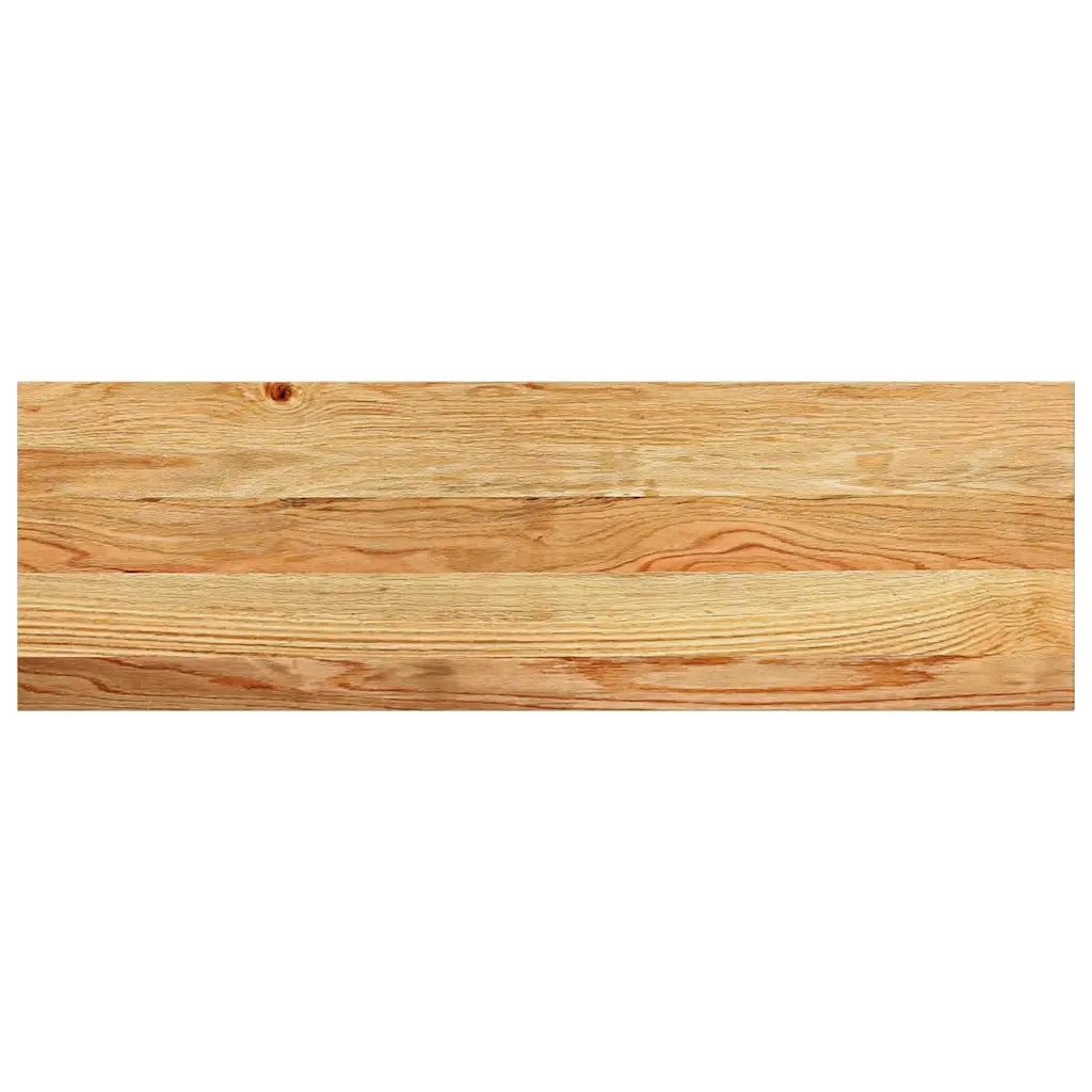 Davanzali 2 pz Marrone Chiaro 80x25x2 cm Legno Massello Rovere 4009142