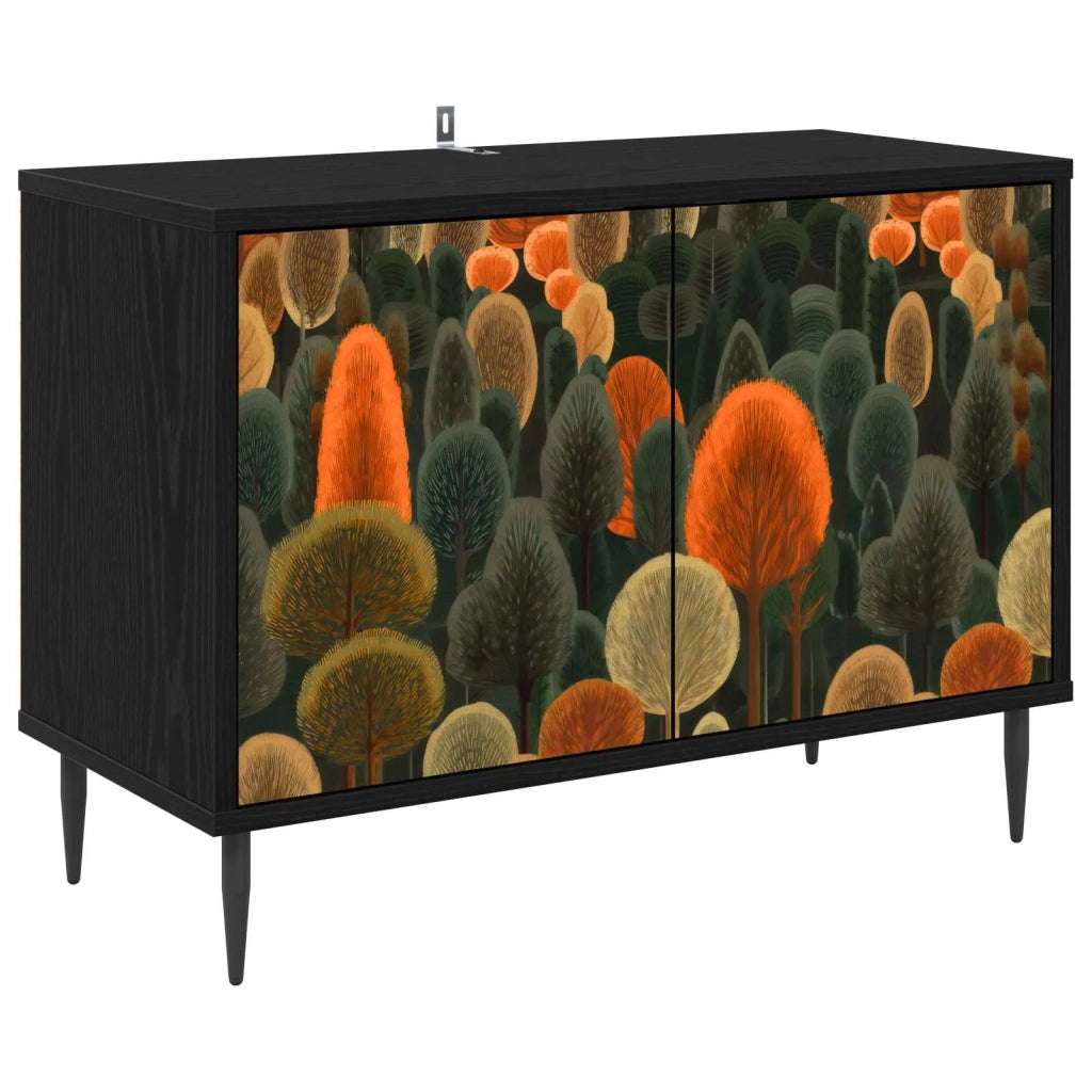 Mobile TV ZAANDAM 69 x 33 x 50,5 cm Rovere Nero 8007020