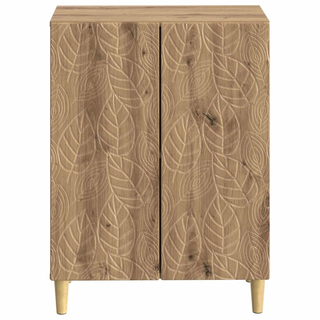 Mobiletto da Bagno DELFT Rovere Artigianale 59,5 x 31 x 80 cm 897064
