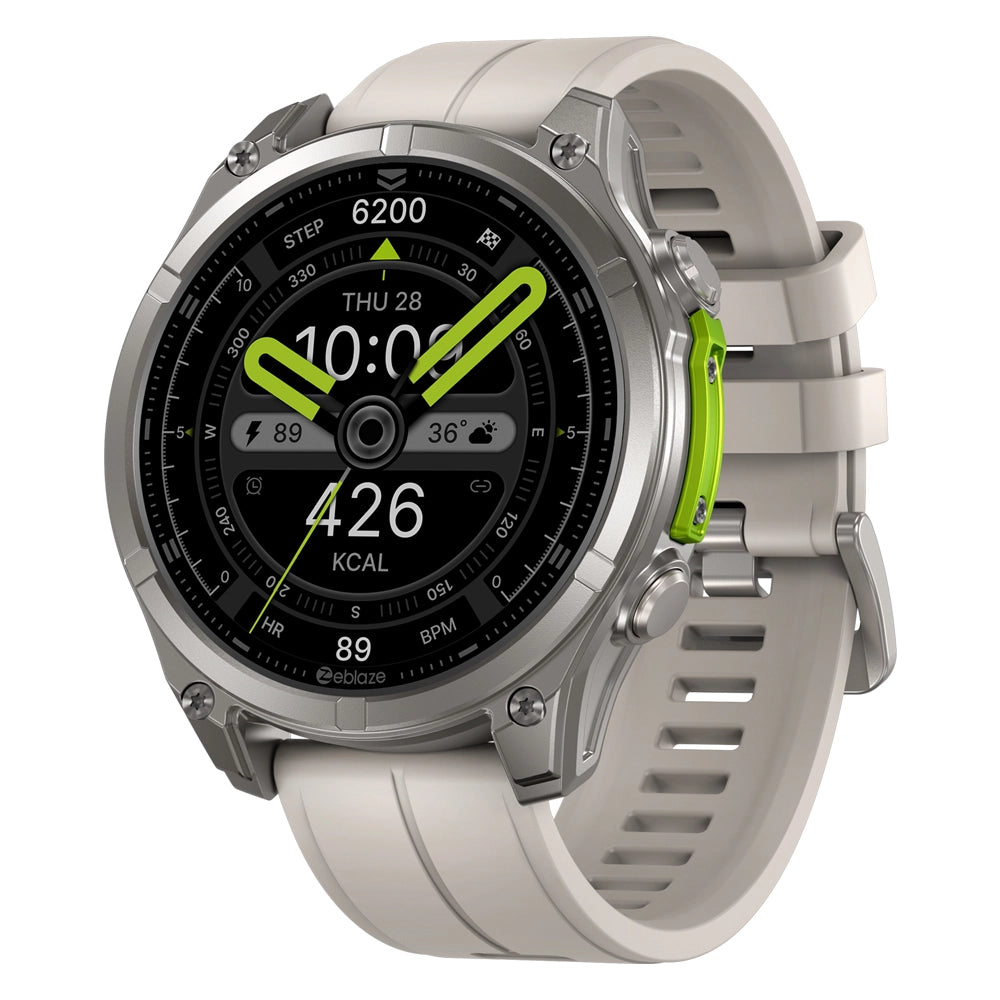 Smartwatch Orologio Intelligente 5ATM IP69K con monitoraggio della frequenza cardiaca; SpO2; sonno e attività sportiva - grigio