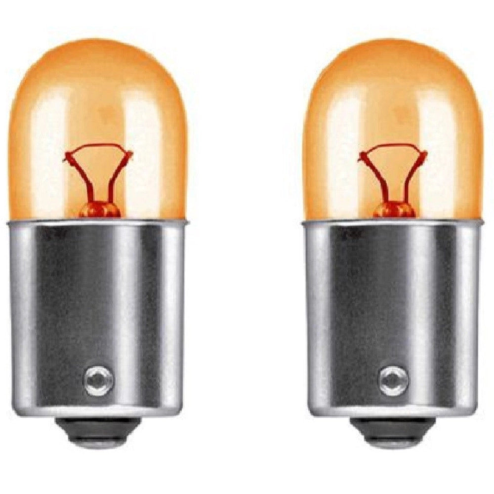 Trade Shop - Lampadine Posizione Ba15s Auto L-p119 R10w 12v Luce Calda Alogena 10w No Canbus -