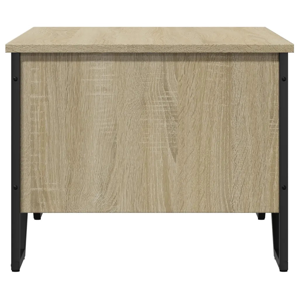 Tavolino da Salotto Rovere Sonoma 75x51x40 cm Legno Multistrato 848485