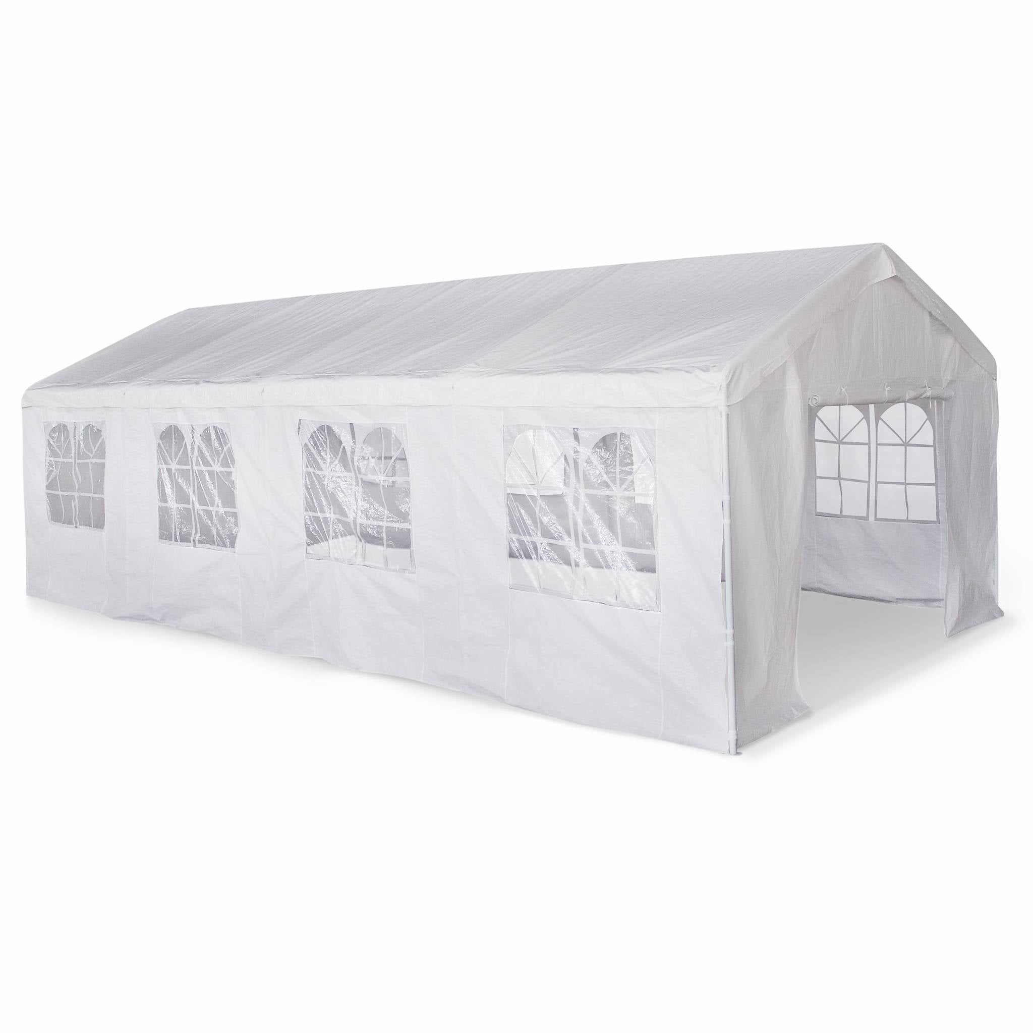 Tenda per ricevimenti, 4x8m, bianco