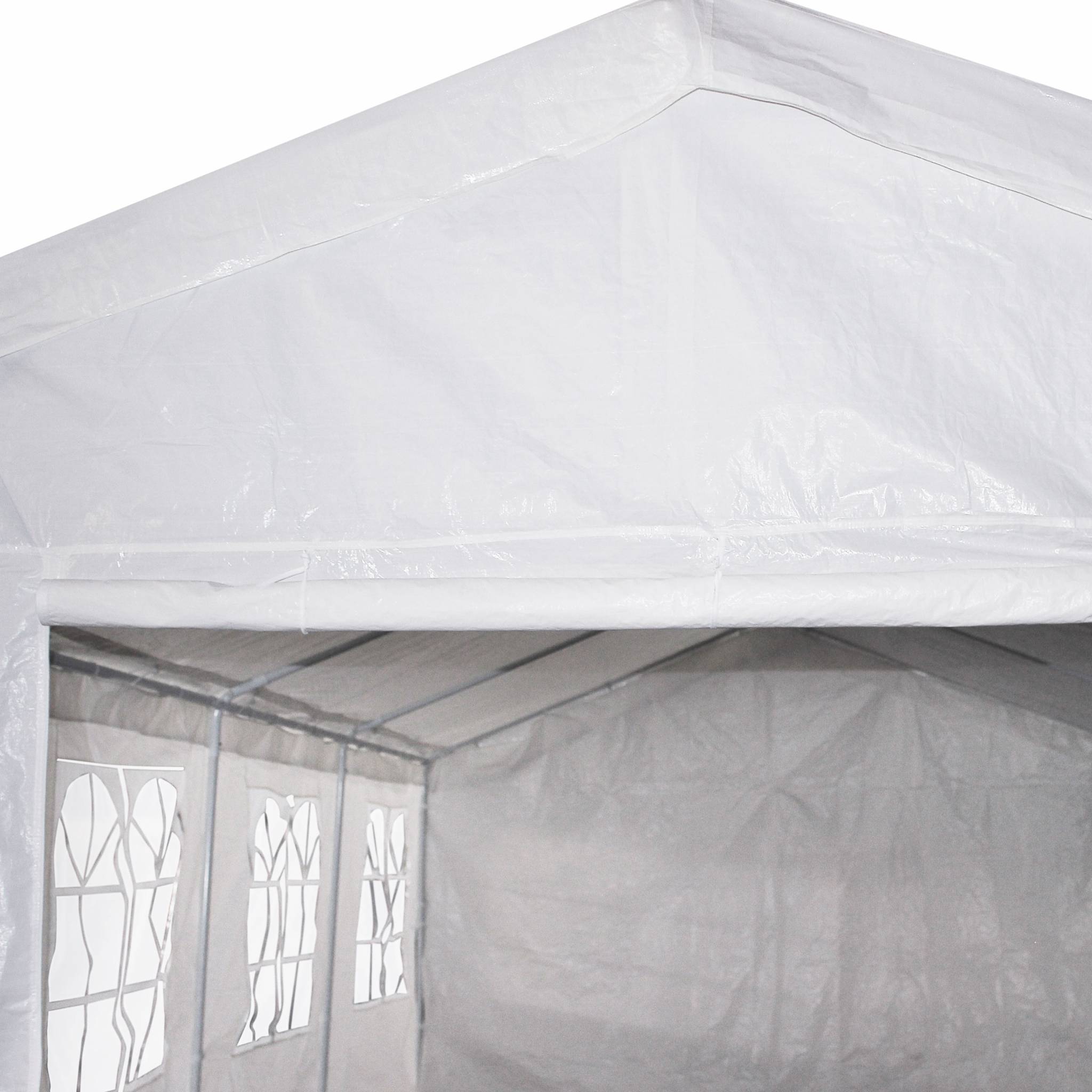 Tenda per ricevimenti, 4x8m, bianco