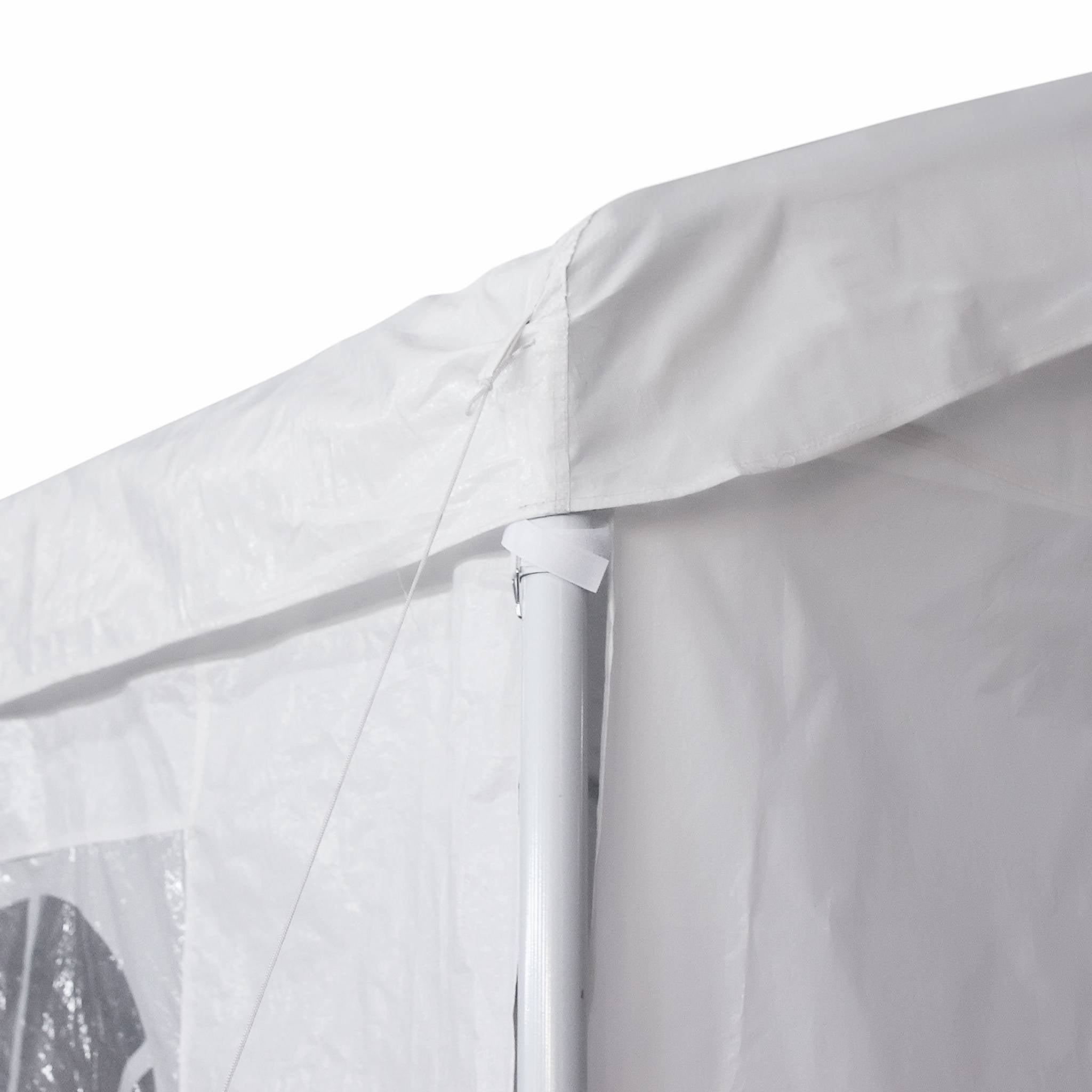 Tenda per ricevimenti, 4x8m, bianco
