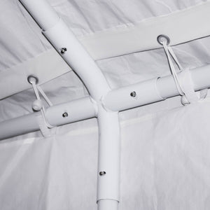 Tenda per ricevimenti, 4x8m, bianco