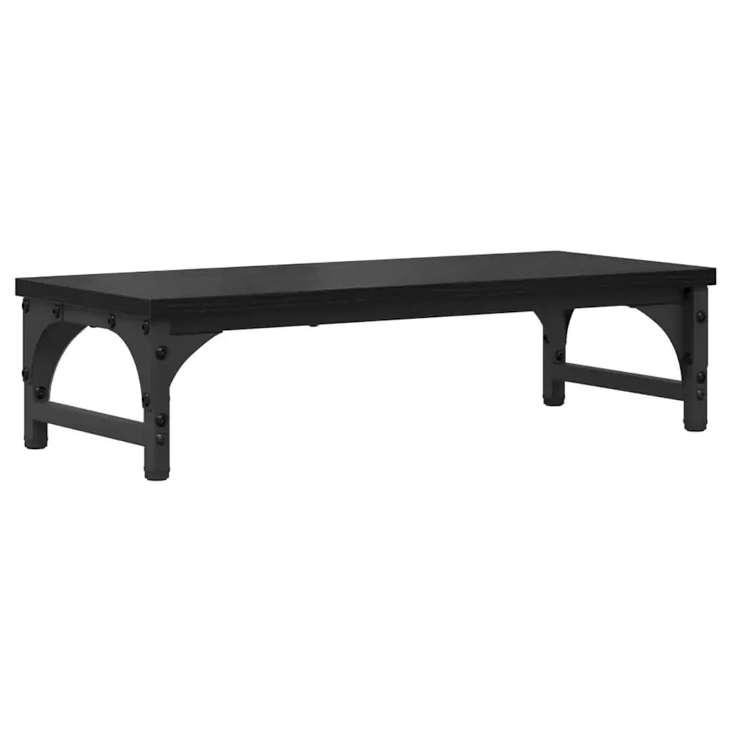 Supporto per Monitor Rovere Nero 55 x 23 x 14 cm 882183
