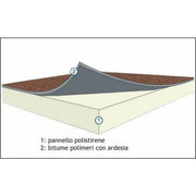 Accoppiato estruso guaina ardesi ata 3,5 sp. 8 b08wz5p1nq 1mq